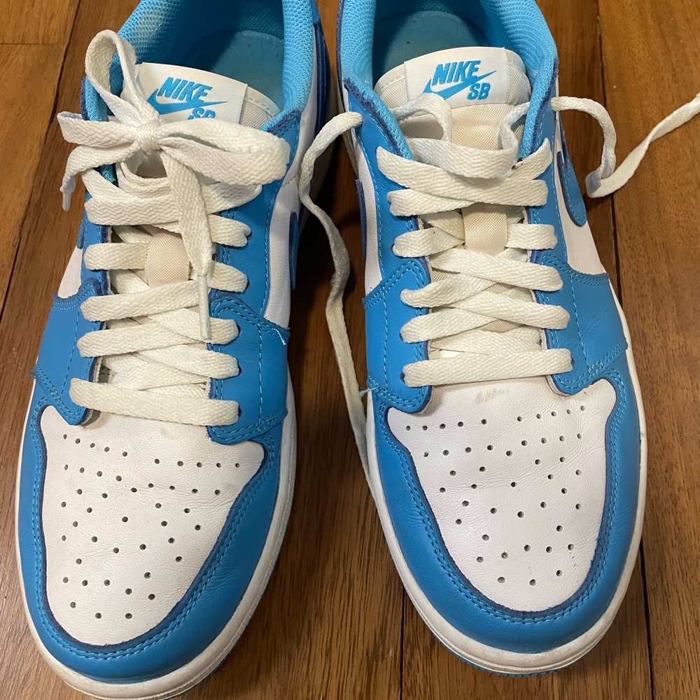 Jordan 1 SB collab UNC blue men’s 9 - Picture 3 of 12